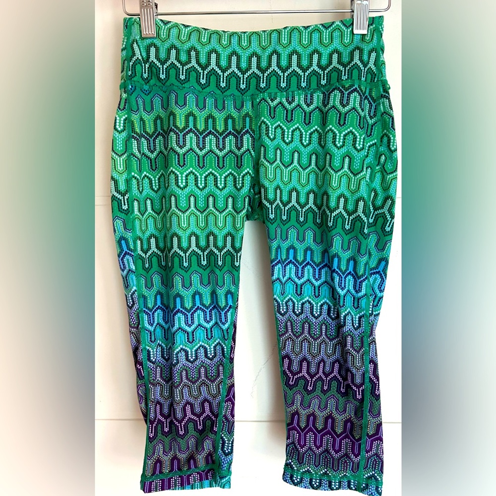 prana womens size xs capri leggings in excellent condition